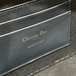 Dior 30 Montaigne Box Bag In Blue Dior Oblique Jacquard 461