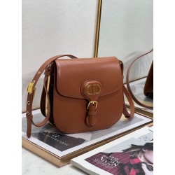 Dior Bobby Frame Bag In Brown Box Calfskin 552