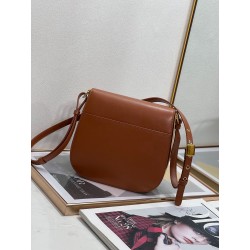 Dior Bobby Frame Bag In Brown Box Calfskin 552