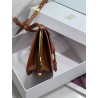 Dior Bobby Frame Bag In Brown Box Calfskin 552