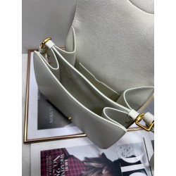 Dior Bobby Frame Bag In White Box Calfskin 616