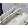 Dior Lady Dior Chain Pouch In White Cannage Lambskin 675