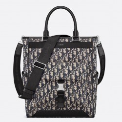 Dior Explorer Tote Bag Beige and Black Dior Oblique Jacquard 902