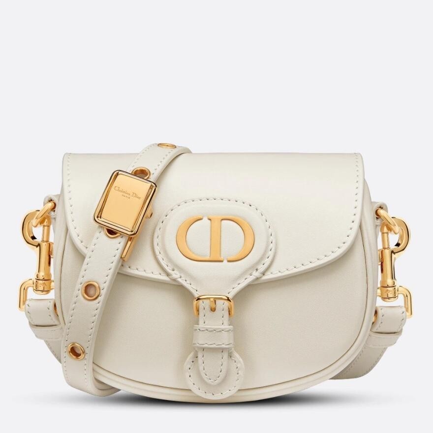 Dior Bobby Micro Bag In White Box Calfskin 952