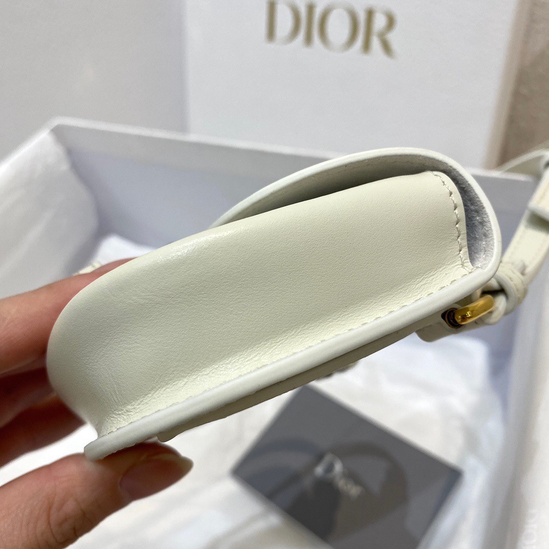 Dior Bobby Micro Bag In White Box Calfskin 952