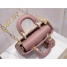 Dior Lady D-Joy Micro Bag In Peony Pink Cannage Lambskin 172