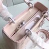 Dior Medium Lady Dior Bag In Pink Patent Leather 737