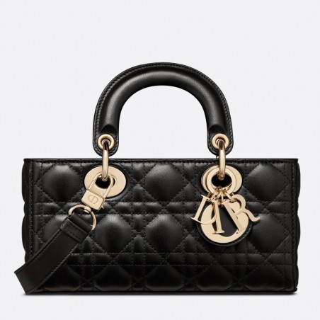 Dior Lady D-Joy Small Bag In Black Cannage Lambskin 285