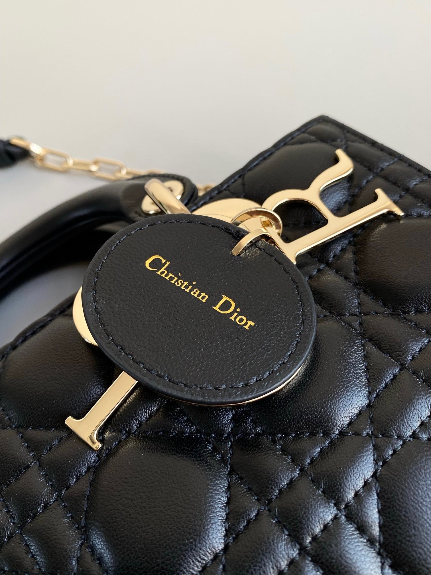 Dior Lady D-Joy Small Bag In Black Cannage Lambskin 285