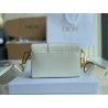 Dior 30 Montaigne Box Bag In White Box Calfskin 733