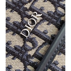 Dior Changing Bag in Blue Dior Oblique Canvas 776