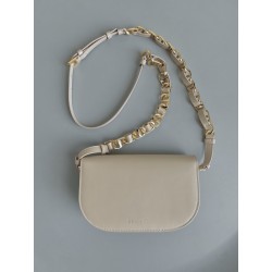 Dior CD Signature Chain Bag in Beige Calfskin 585