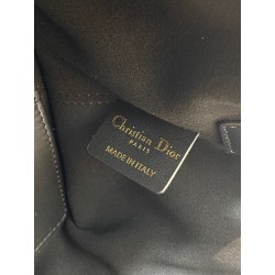 Dior Toujours Small Bag in Black Macrocannage Calfskin 756