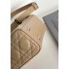 Dior Small Lady Dior My ABCDior Bag in Beige Cannage Lambskin 677