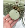 Dior Small Lady Dior My ABCDior Bag in Ethereal Green Lambskin 610