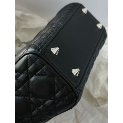 Dior Small Lady Dior My ABCDior Bag in Noir Lambskin 685