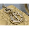 Dior Small Lady Dior My ABCDior Bag in Pastel Yellow Lambskin 460