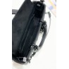 Dior Lady D-Joy Small Bag in Black Ultramatte Calfskin 011