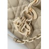 Dior Lady D-Joy Medium Bag In Sand Cannage Lambskin 192