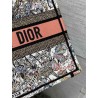 Dior Medium Book Tote Bag in Butterfly Around The World Embroidery 264