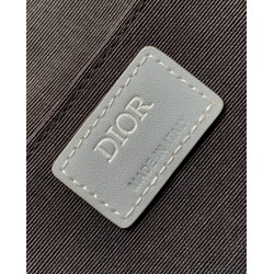 Dior Lingot Briefcase in Grey CD Diamond Canvas 576