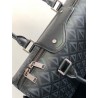 Dior Lingot Briefcase in Black CD Diamond Canvas 611