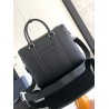 Dior Lingot Briefcase in Black Grained Calfskin 641