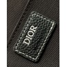 Dior Lingot Briefcase in Black Grained Calfskin 641