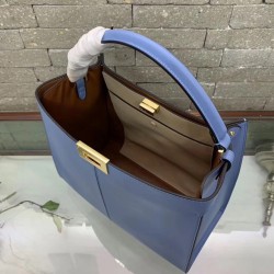 Fendi Pale Blue Peekaboo X Lite Regular Bag 415