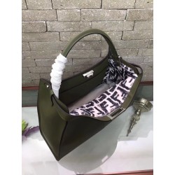 Fendi Green Peekaboo X Lite Large Bag 944