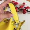 Fendi Mon Tresor Mini Bucket Bag In Yellow Calfskin 518