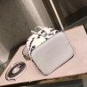 Fendi White Mon Tresor Mini Bucket Printed Bag 429