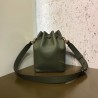 Fendi Small Mon Tresor Bucket Bag In Green Calfskin 774