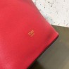 Fendi Small Mon Tresor Bucket Bag In Red Calfskin 846