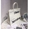 Dior Book Tote Bag In White Surrealism Printed Calfskin 515