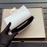 Fendi White FF Motif Mini Baguette Bag 157