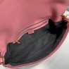 Fendi Pink FF Motif Large Baguette Bag 970