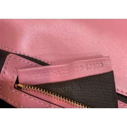 Fendi Pink FF Motif Large Baguette Bag 970