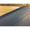 Fendi Kan I F Shoulder Bag In Blue Calfskin 569