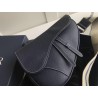 Dior Men's Saddle Belt Bag In Navy Grained Calfskin 877