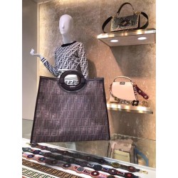 Fendi Large Mesh Runaway Shopper Bag 522