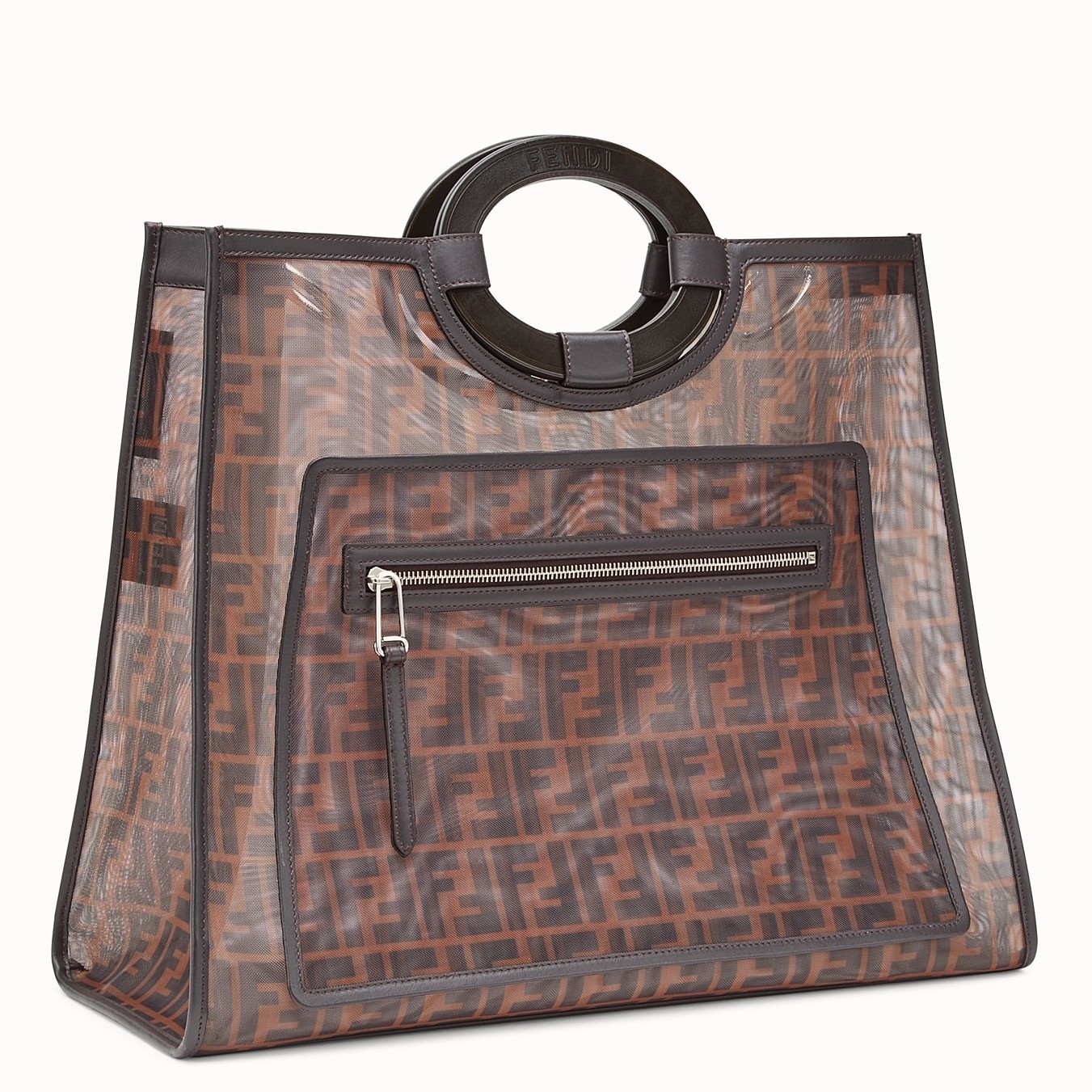 Fendi Large Mesh Runaway Shopper Bag 522