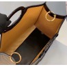 Fendi Large Runaway Shopper Bag In Beige Perforated Calfskin 009