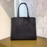 Fendi Black Leather Logo Shopper Bag 764