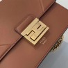 Fendi Small Kan U Bag In Brown Calfskin 841