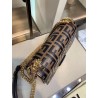 Fendi Small Kan U Bag In Calfskin Embossed With FF 550