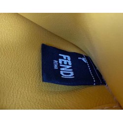 Fendi Kan U Bag In Multicolor Leather and Suede 070