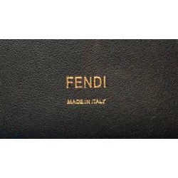 Fendi Kan U Bag In Black Leather and Suede 123