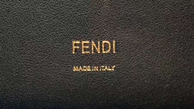 Fendi Kan U Bag In Black Leather and Suede 123