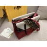 Fendi Regular Flip Tote Bag In Red Calfskin 066